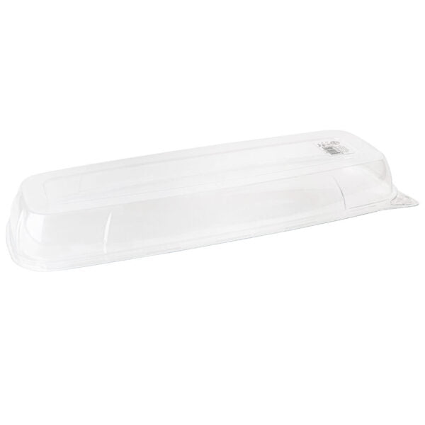 Organic White Rectangle Serving Tray Set of 2 - 17.5