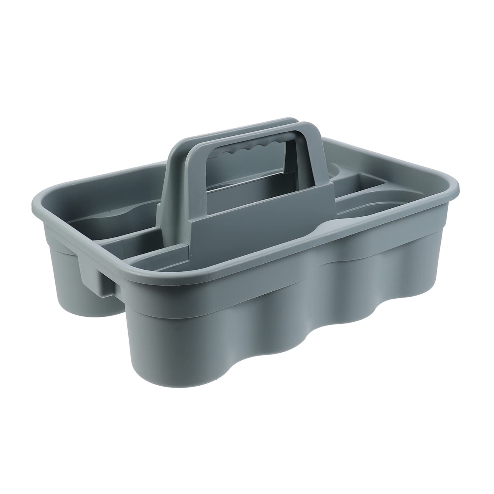 Plastic Cleaning Tote Organizer Box - Multi-Purpose Tool Basket for Home & Office Cleaning Supplies | Perfect for Housekeeping, Janitorial Services & DIY Projects
