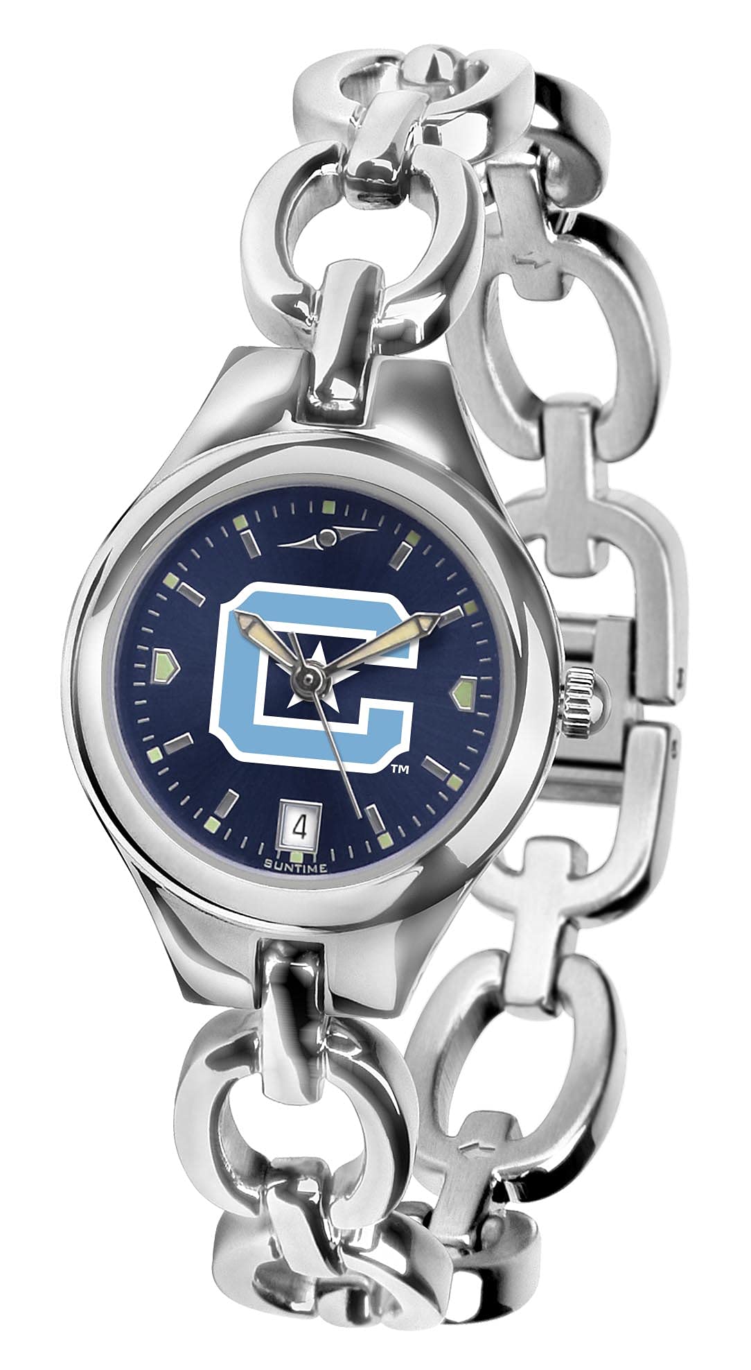 SunTime Ladies' Citadel Bulldogs Eclipse Anochrome Watch - Stylish Women's Sports Watch for Everyday Wear, Fitness & Casual Outfits