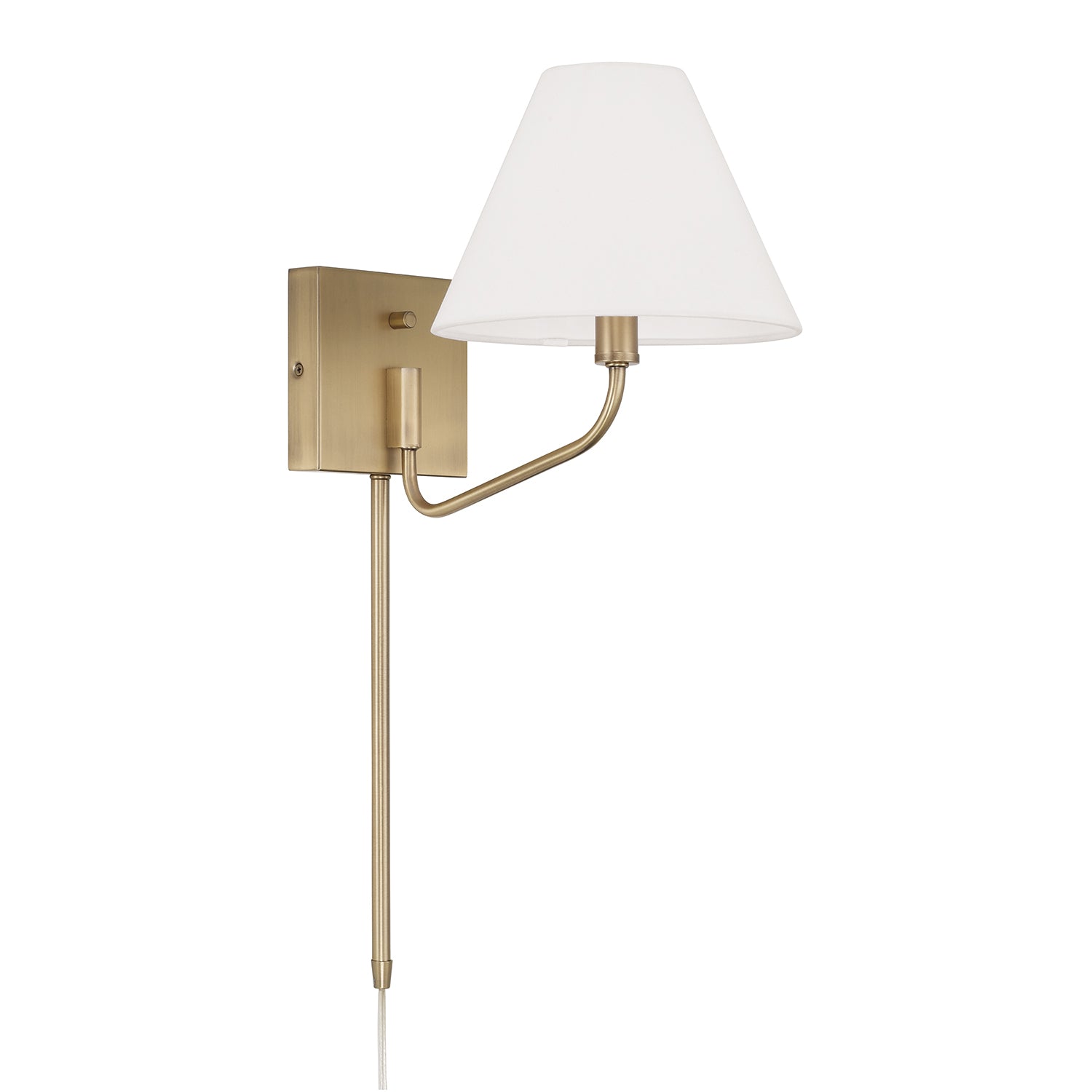 James Swivel Sconce Wall Light - Adjustable Modern Wall Lamp for Living Room, Bedroom, Hallway - Indoor Rustic Industrial Lighting Fixture