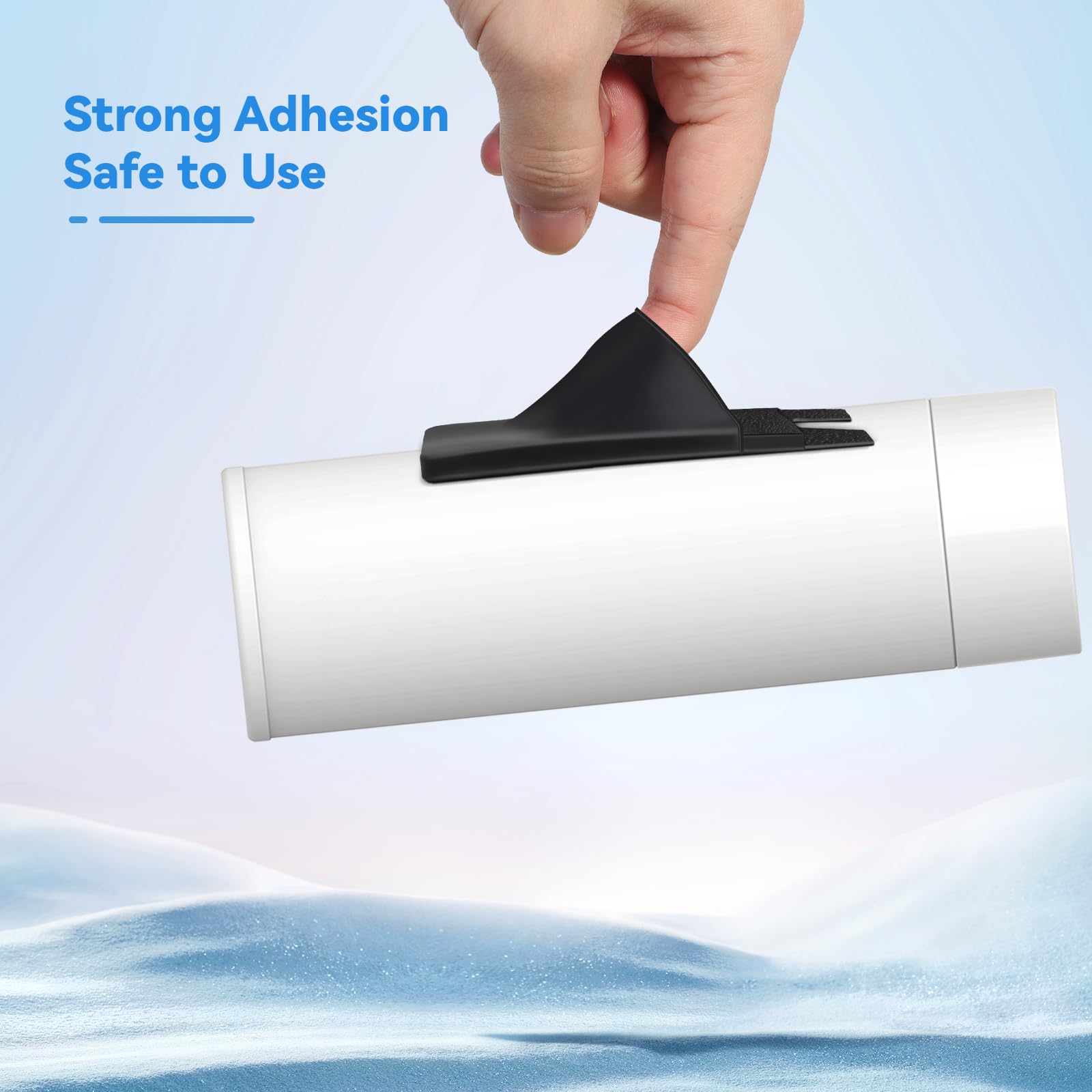 Stick-on Phone Wallet for Credit Cards & Cash - Slim RFID Blocking Card Holder for iPhone, Samsung & All Smartphones (Perfect for Travel, Shopping & Everyday Use)