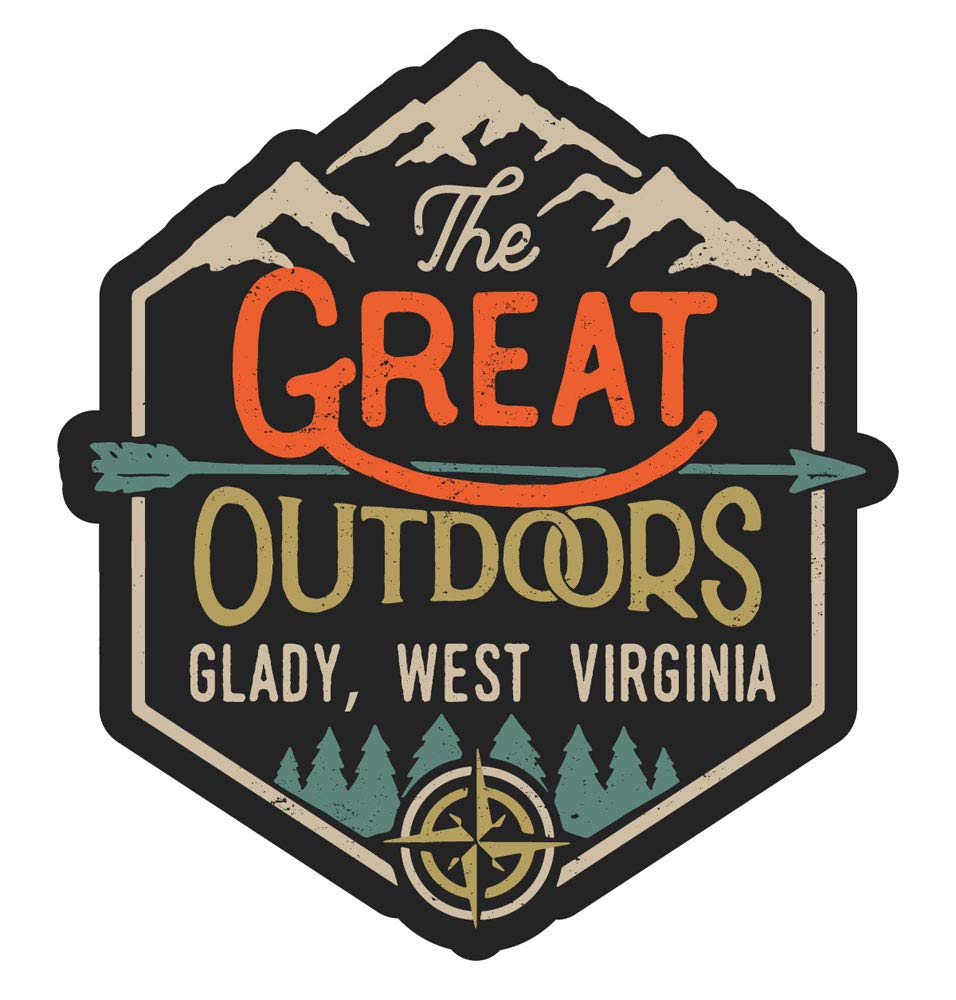 Glady West Virginia The Great Outdoors 4-Inch Fridge Magnet - Perfect for Collectors, Travel Souvenirs & Home Decor