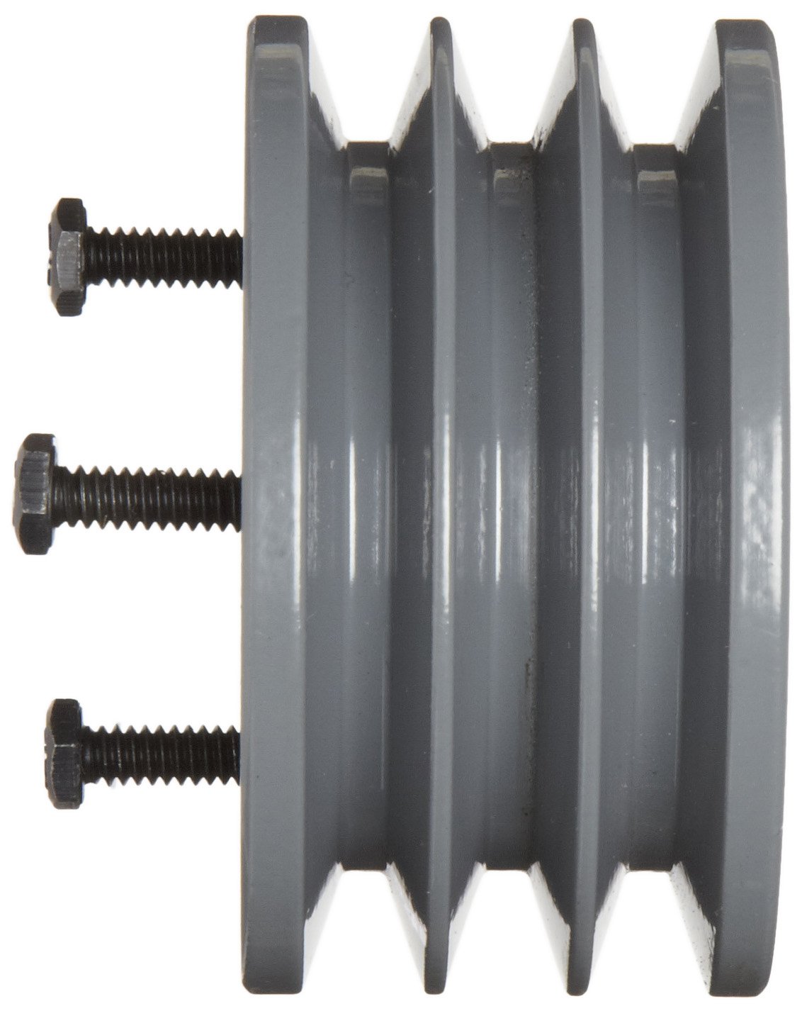 3V1063 Narrow V-Belt Sheave - 3V Belt Section, 3 Grooves, Cast Iron Pulley (10.60