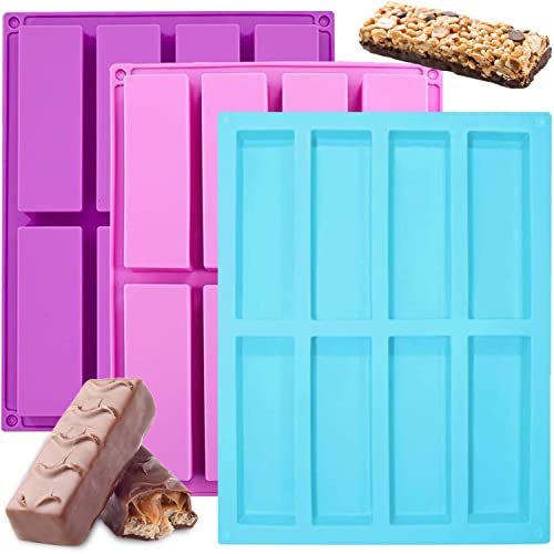 3PCS 8 bar molds