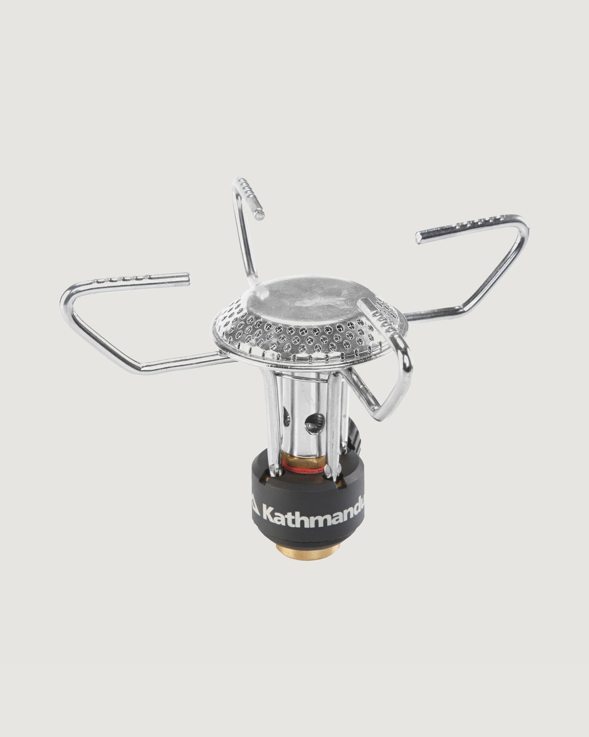 Premium Backpacking Stove - Lightweight Stainless Steel Camping Stove for Outdoor Cooking | Perfect for Hiking, Backpacking & Survival Gear