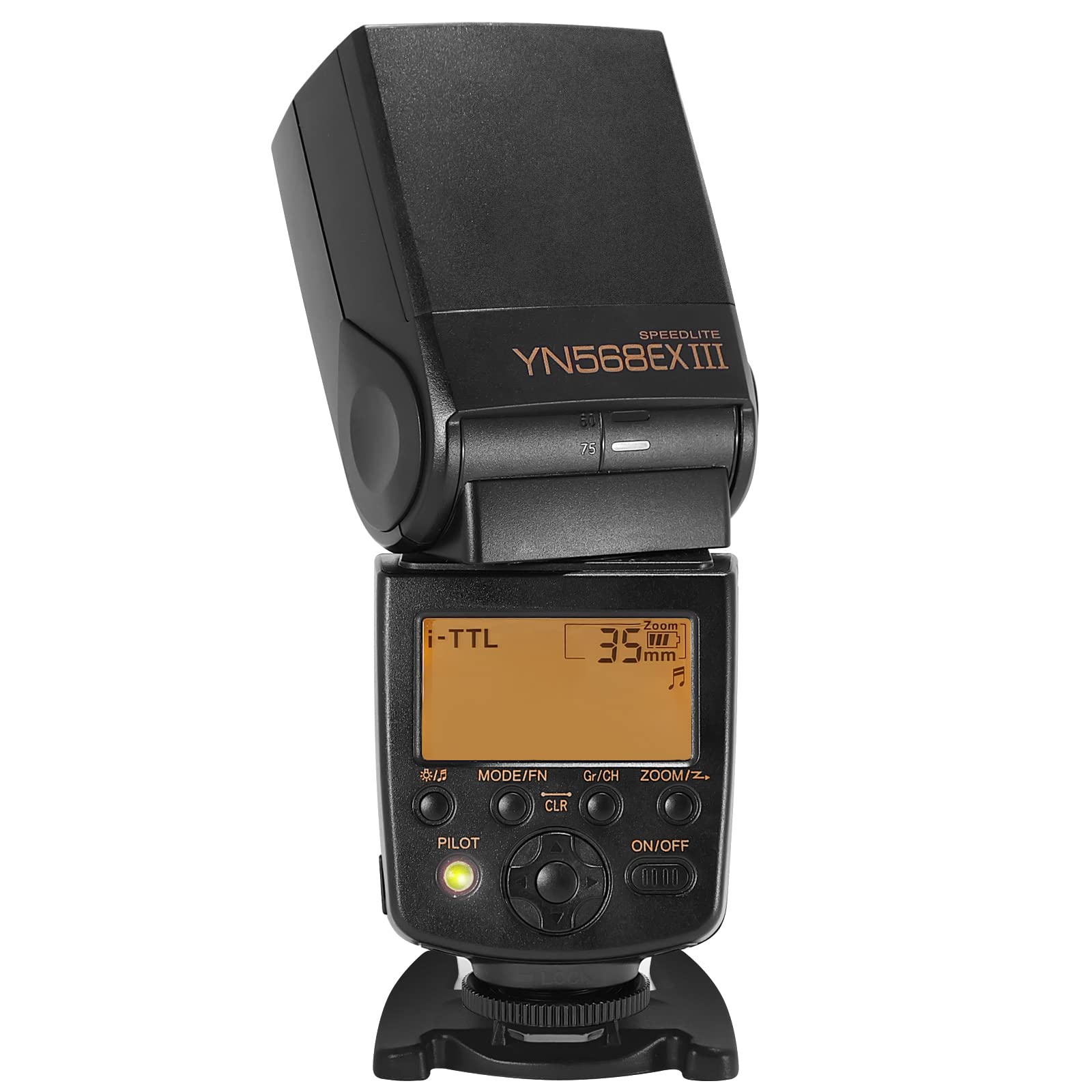 YONGNUO YN568EX III TTL Flash Speedlite for Nikon DSLR Cameras - Wireless Slave with HSS 1/8000, Compatible with D750/D850/D5 | Perfect for Wedding, Portrait & Event Photography
