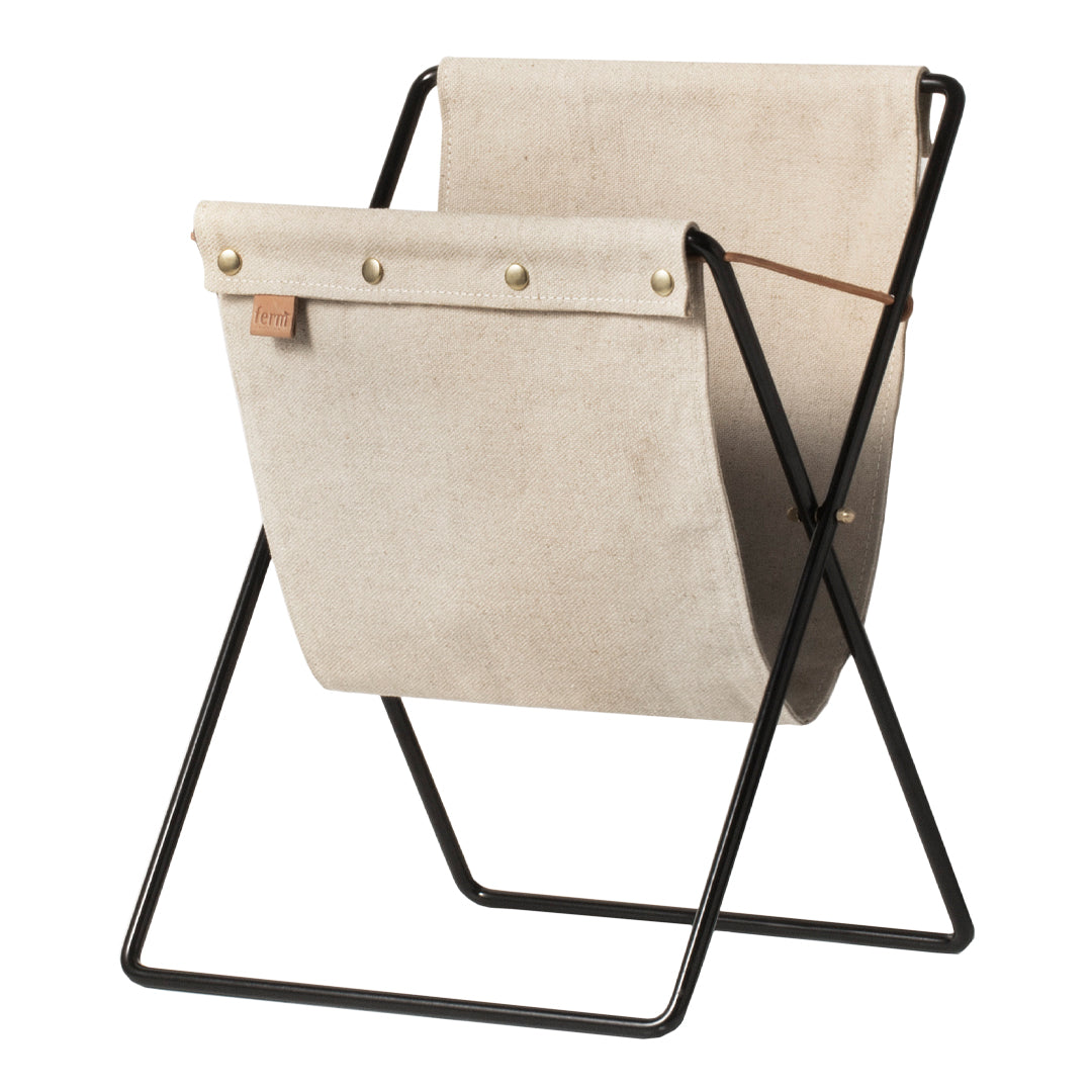 Herman Magazine Rack - Modern Wooden Magazine Holder for Living Room, Office & Bedroom - Stylish Home Organization & Storage Solution for Books, Newspapers & Magazines