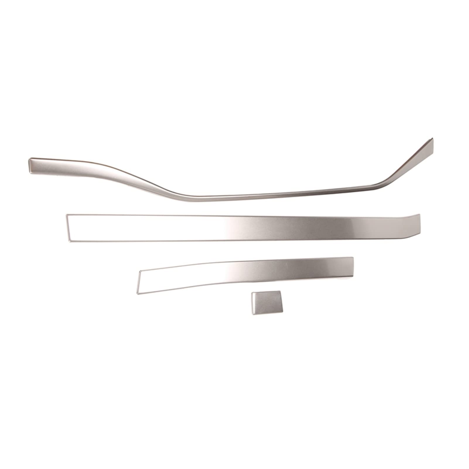 POJTOR Black Car Dashboard Center Console Decorative Strips for VW T-ROC 2017-2022 Models | Interior Trim Accessories | Perfect for Customizing & Protecting Your Vehicle Interior
