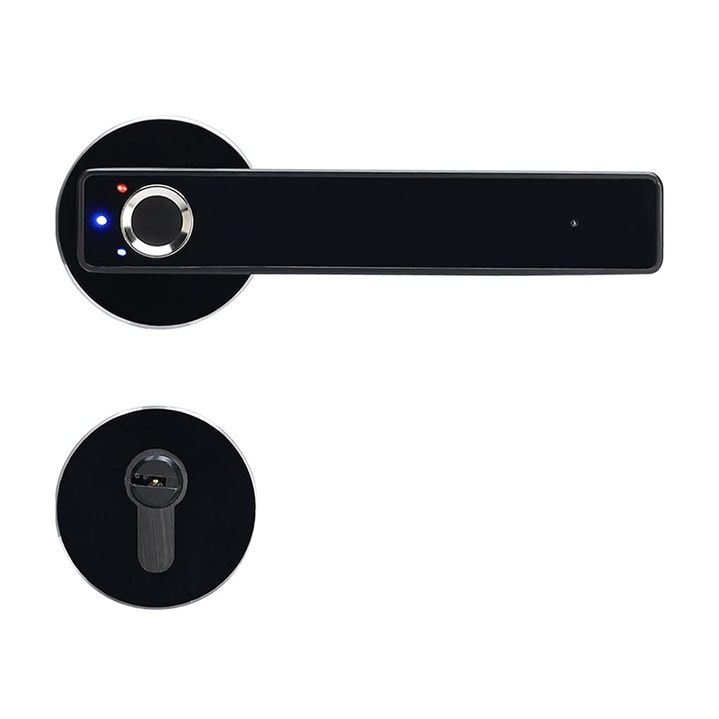 YCZDG Smart Biometric Fingerprint Door Lock - Electronic Keyless Entry with Semiconductor Sensor for Home Security & Indoor Decoration | Perfect for Apartments, Bedrooms & Office Doors
