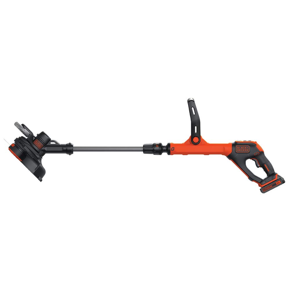 BLACK+DECKER 20V MAX Cordless String Trimmer & Edger - 2-Speed 12-Inch Lawn Tool with Battery & Charger Included (LST522) - Perfect for Yard Maintenance, Grass Trimming, and Lawn Edging