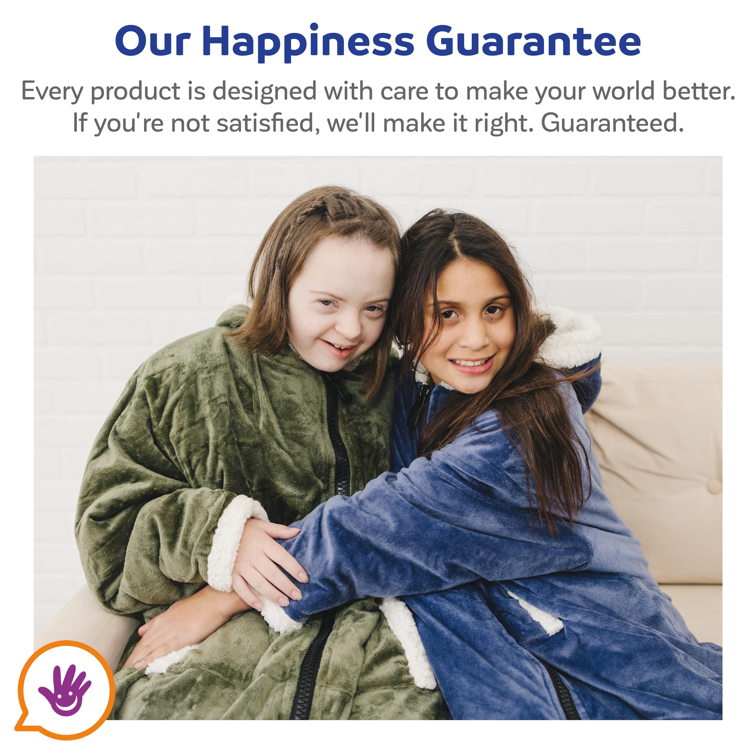 Blue Weighted Compression Vest for Kids & Adults - Sensory Calming Vest for Autism, ADHD, Anxiety - Adjustable Weighted Vest for Toddlers, Teens & Adults - Perfect for Therapy, School & Home Use