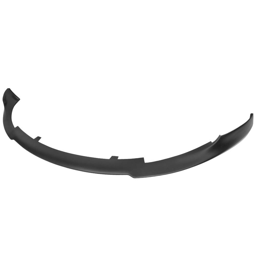 IKON MOTORSPORTS Front Bumper Lip for 2017-2023 Tesla Model 3 | Matte Black PP Polypropylene Front Lip Spoiler | Aerodynamic Upgrade for Enhanced Style & Performance
