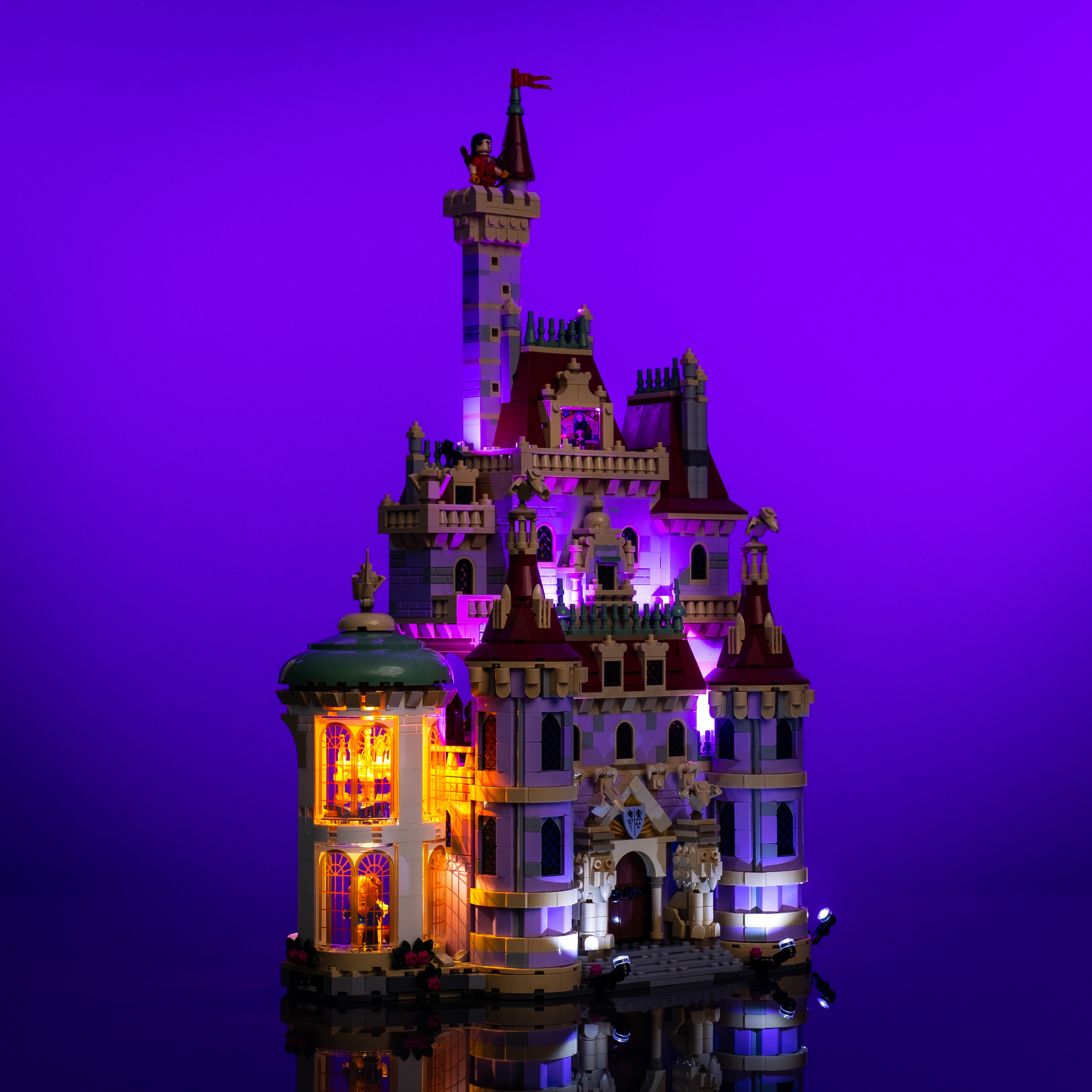 LEGO® Disney Beauty and the Beast Castle Light Kit for #43263 - LED Lighting Set for LEGO Models - Perfect for Home Display & Gift Giving