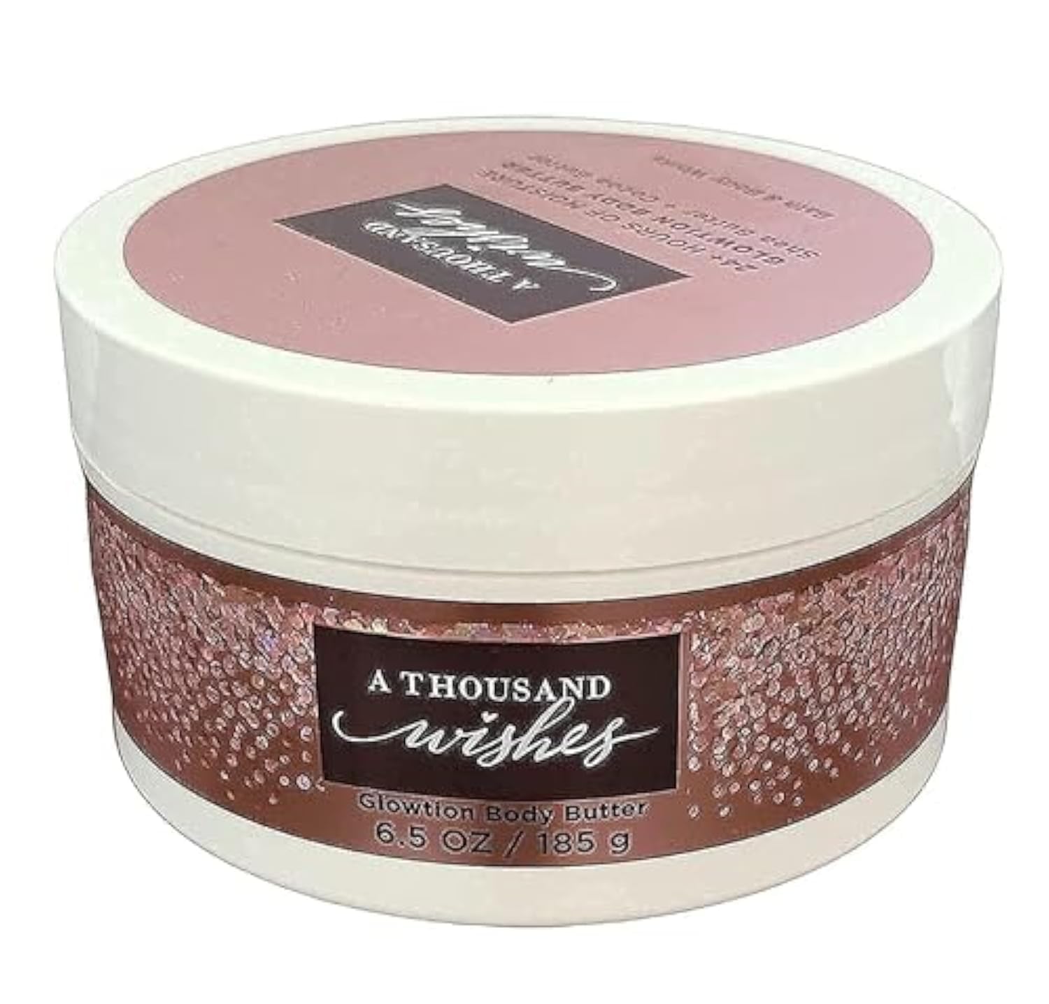 Bath and Body Works A Thousand Wishes Body Butter with Shea & Cocoa Butter - 6.5 oz Moisturizing Cream for Dry Skin - Perfect for Daily Hydration, Gift Sets & Self-Care Routines