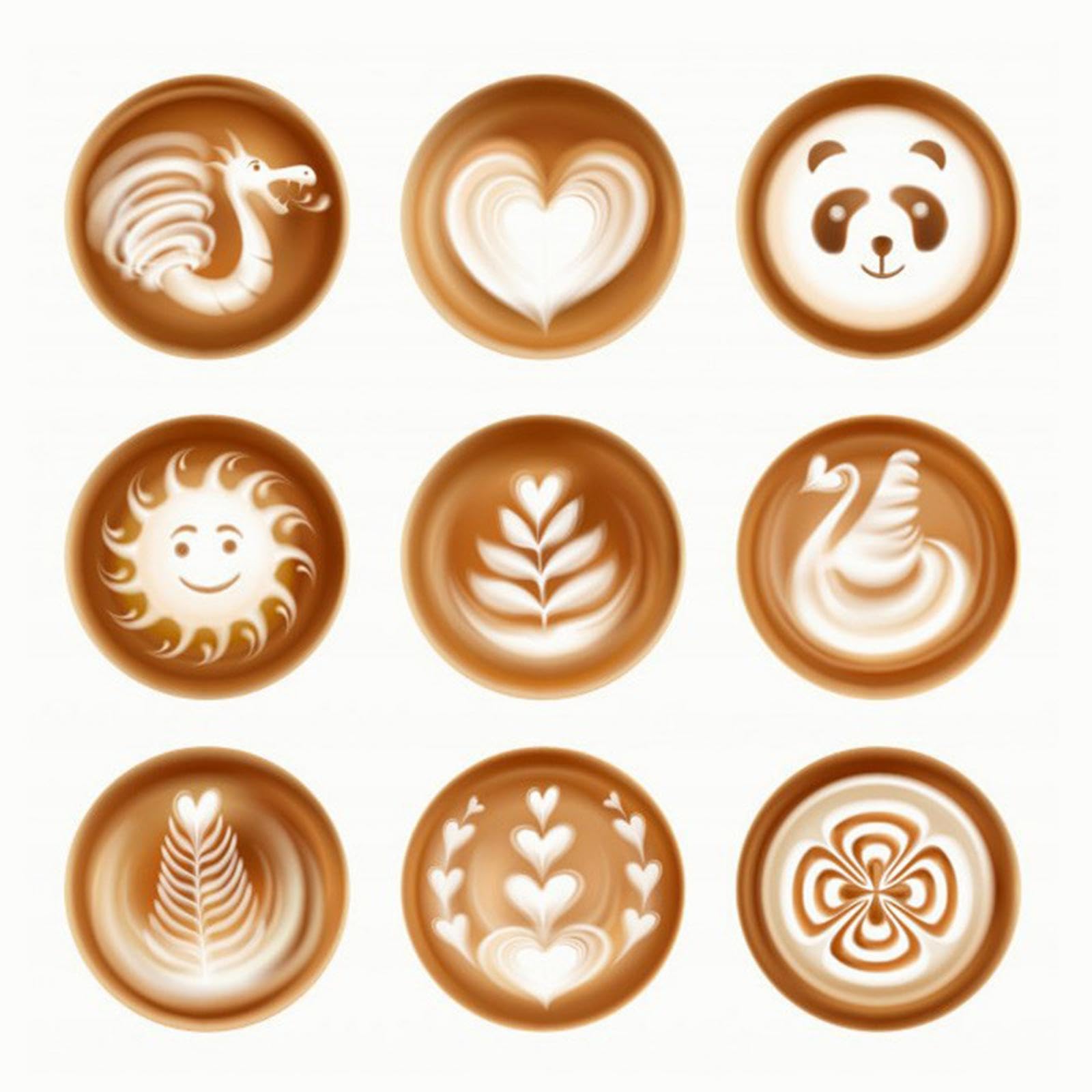 SAZ DEKOR Professional Coffee Art Pen - DIY Latte Art Tool for Espresso, Cappuccino & Milk Foam Designs - Perfect for Home Baristas & Coffee Shops (Ideal for Creating Beautiful Coffee Art at Cafes, Parties & Gifts)