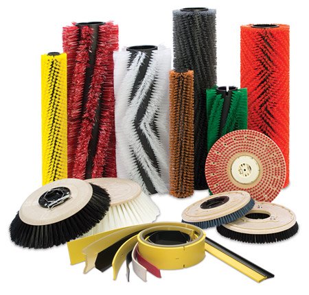 32 Inch Nylon Cylindrical Brush for Factory Cat - Heavy Duty Cleaning Tool (Model 32-521N) - Perfect for Industrial Equipment, Machinery, and Workshop Maintenance