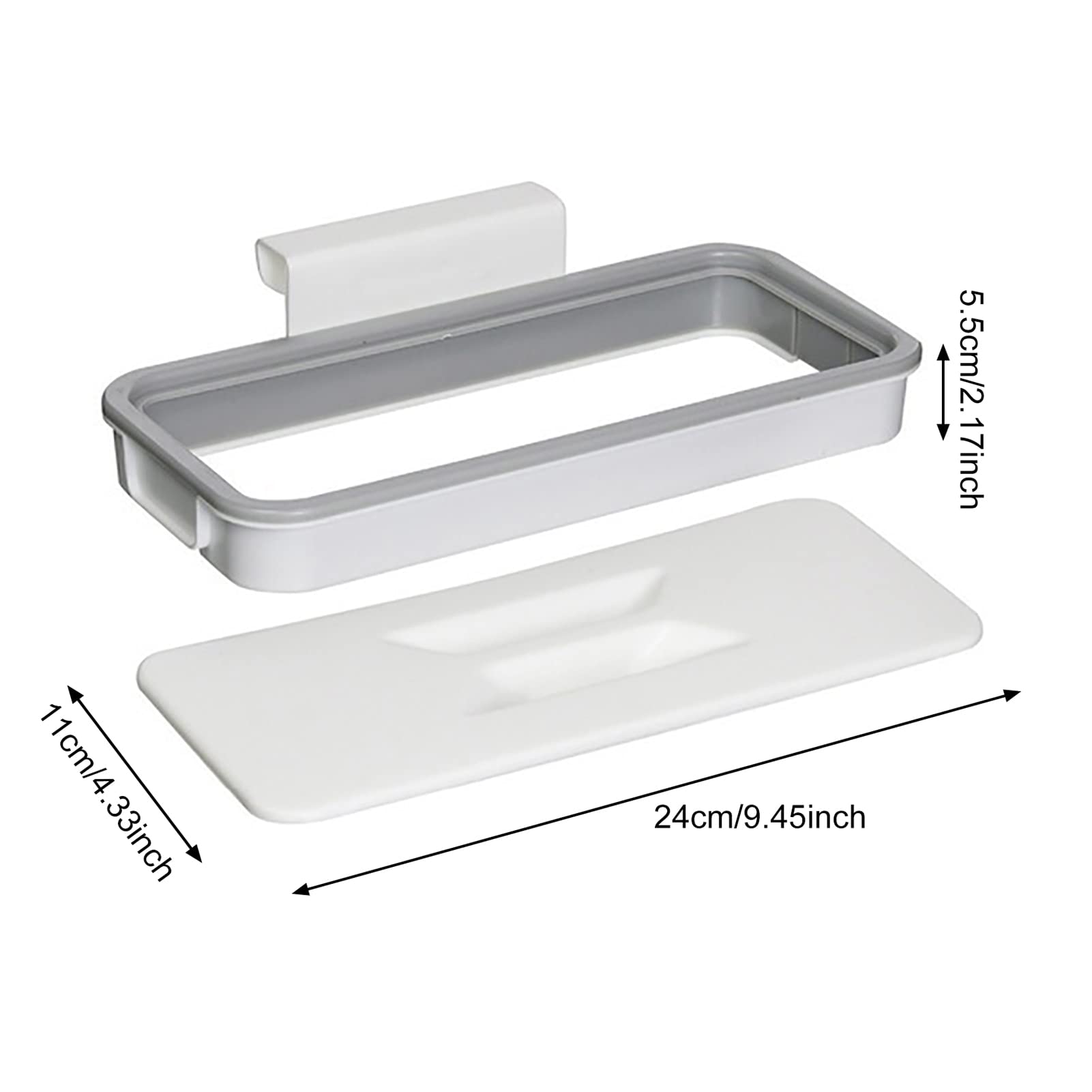Eco-Friendly Compost Bin Set - 3-Piece Hanging Trash Can for Kitchen Cabinets, Waste Storage Basket & Step Trash Bin | Perfect for Small Space Organization, Under-Sink Recycling & Sustainable Living