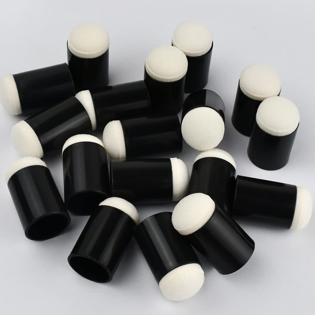 30 Pcs Finger Sponge Daubers Set for Card Making, Painting, Stamping & Ink Projects - DIY Craft Sponges for Kids & Adults, Perfect for Scrapbooking, Acrylic Painting & Mixed Media Art