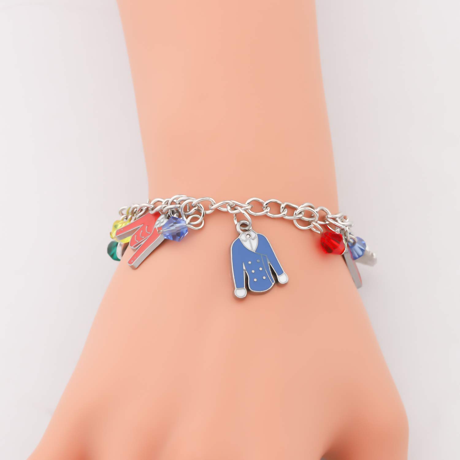 Heathers Broadway Musical Charm Bracelet - Unique Jewelry Gift for Women & Fans - Perfect for Theater, Concerts, and Special Occasions