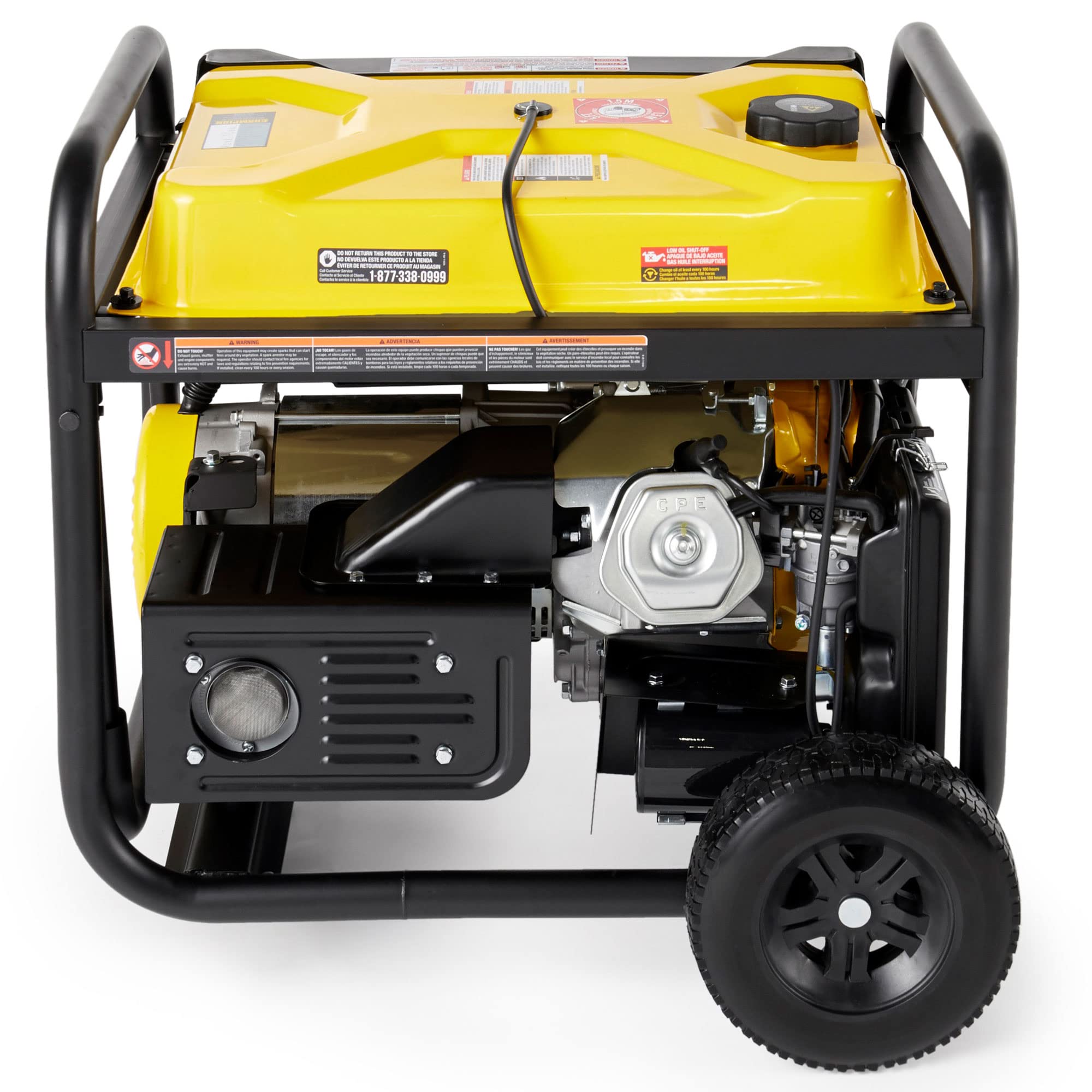Champion 8000W Dual Fuel Portable Generator with Electric Start - Reliable Backup Power for Home, Camping & Emergency Use