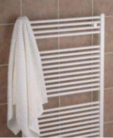Tuzio Savoy Hardwired or Plug-In Bathroom Towel Warmer - 29.5