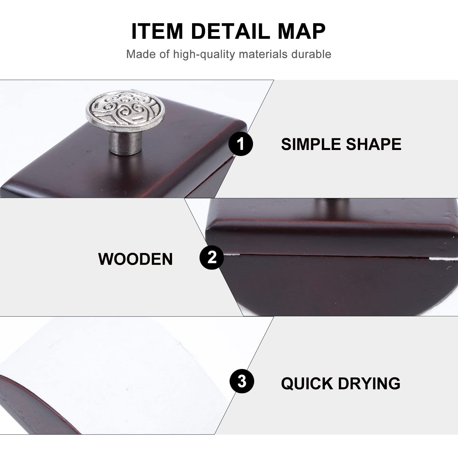 EXCEART 2-Piece Rocker Blotter Set - Premium Desk Ink Blotter for Fountain Pens & Calligraphy - Small Rocker Blotter for Smooth Writing - Perfect for Office, School & Home Use