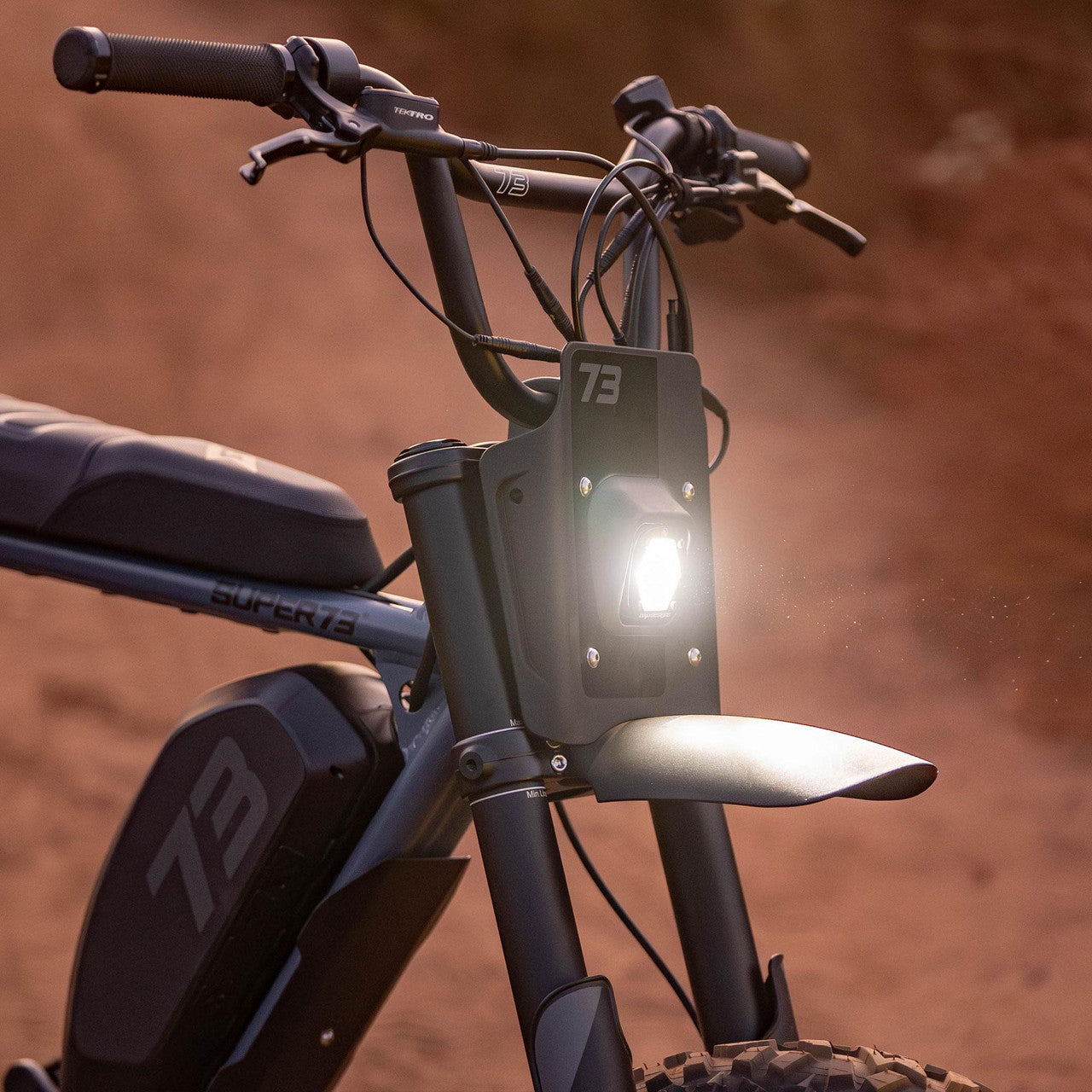 Super73 S1 LED Headlight Kit for 20 24 - High Brightness Bike Light for Night Riding, Commuting & Off-Road Adventures