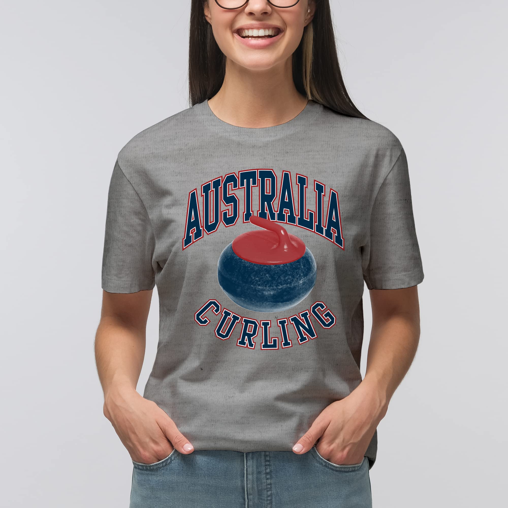 Curling Winter Sports Games T-Shirt - Comfortable & Stylish Apparel for Ice Curling Fans & Athletes - Perfect for Tournaments, Practice & Casual Wear
