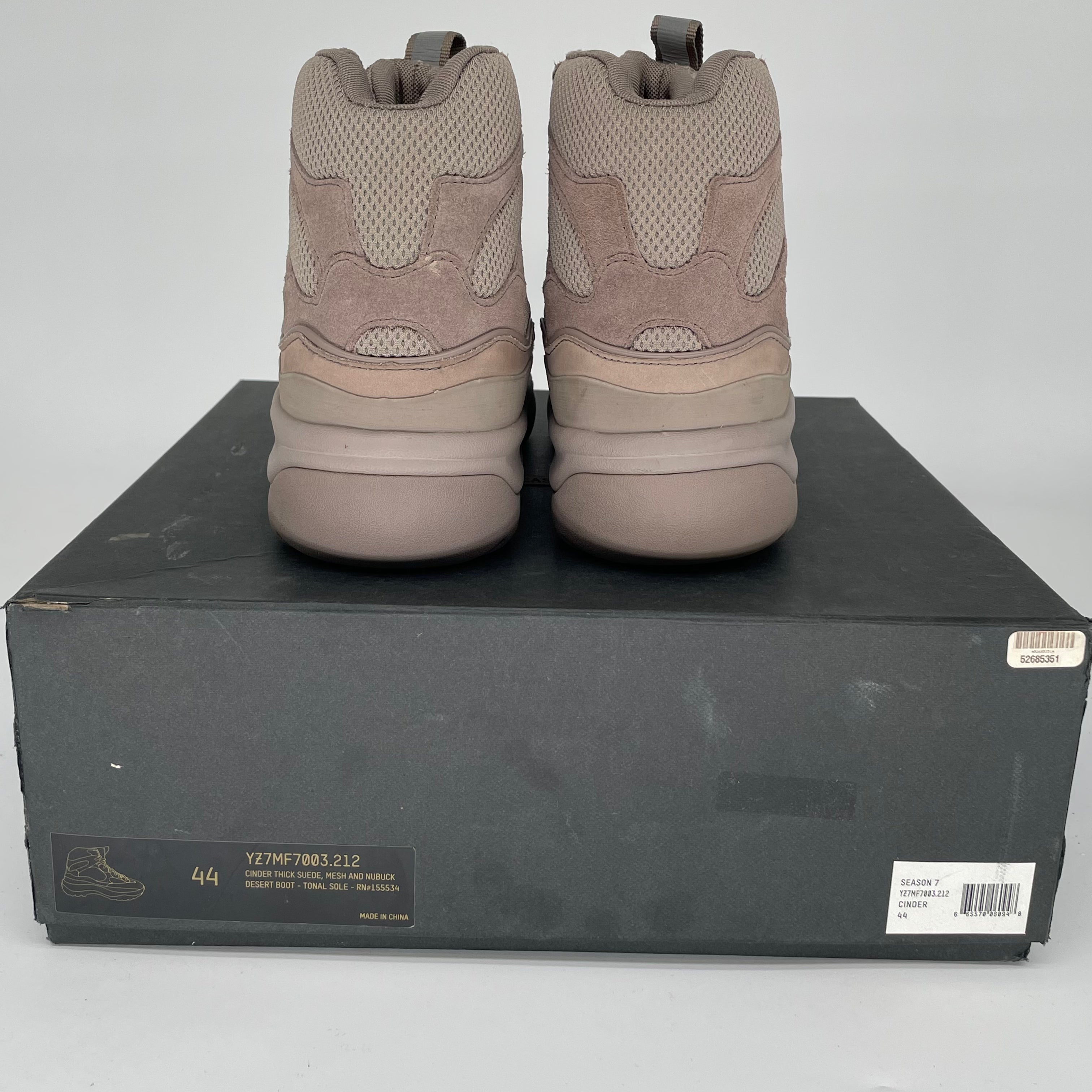 Adidas Yeezy Desert Boot Cinder - Men's Size 10 (YZ7MF7003212) | Stylish & Comfortable Hiking & Outdoor Shoes for Men