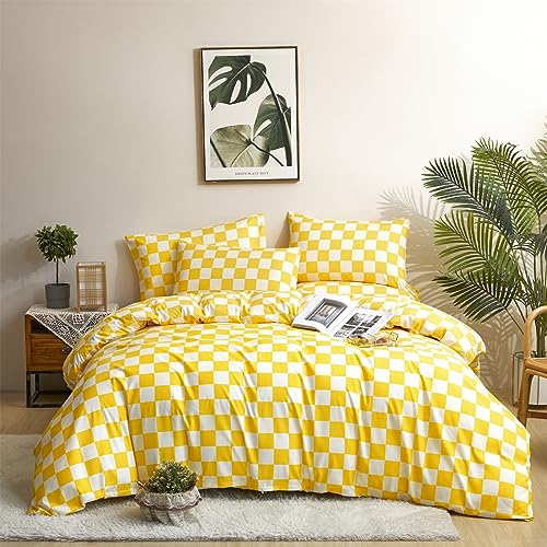 Yellow White Grid