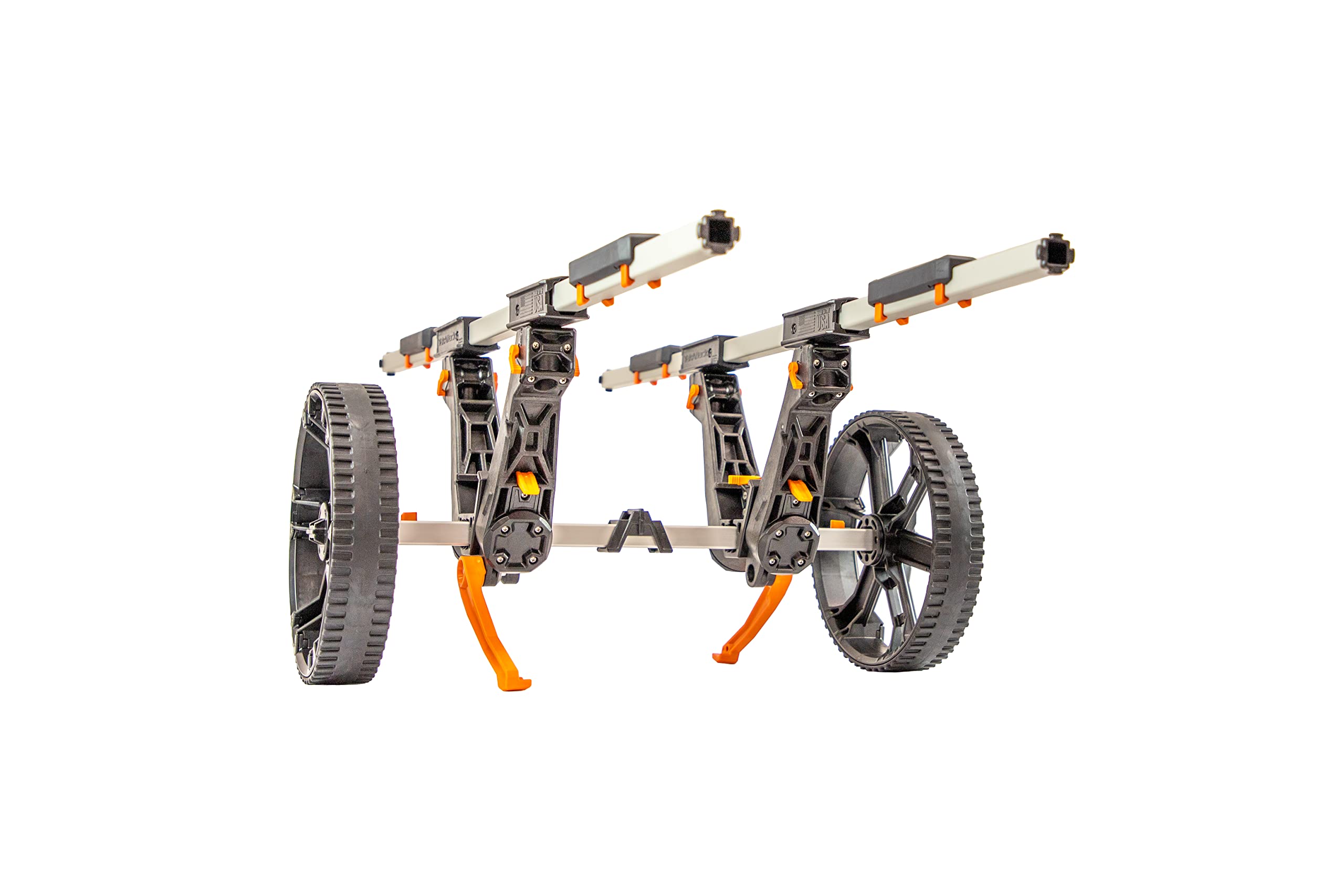 YakAttack TowNStow Collapsible Kayak Cart - Adjustable & Easy Assembly Kayak Transport Dolly for Fishing & Outdoor Adventures | Perfect for Beach, River & Lake Kayaking Trips