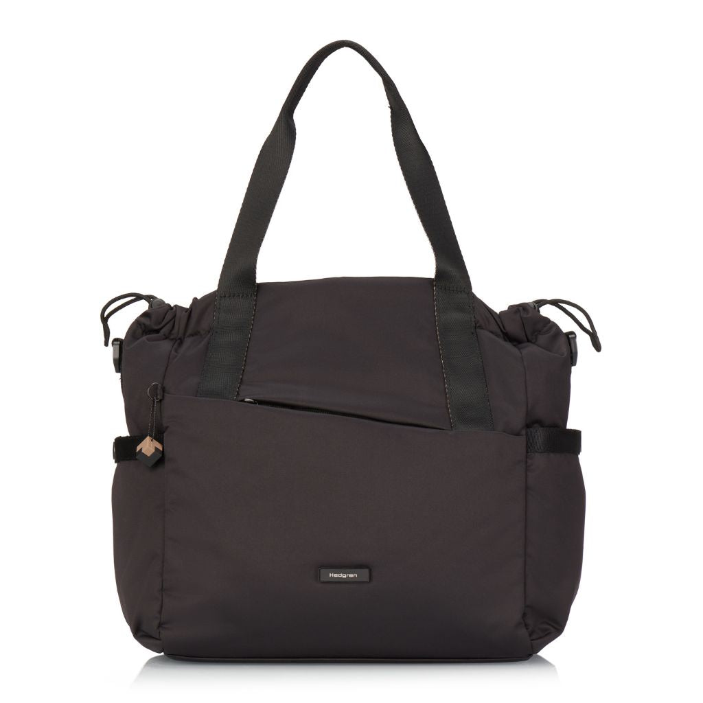 Hedgren Galactic RFID Blocking Tote Bag - Stylish & Secure Black Handbag for Women | Perfect for Travel, Work & Everyday Use