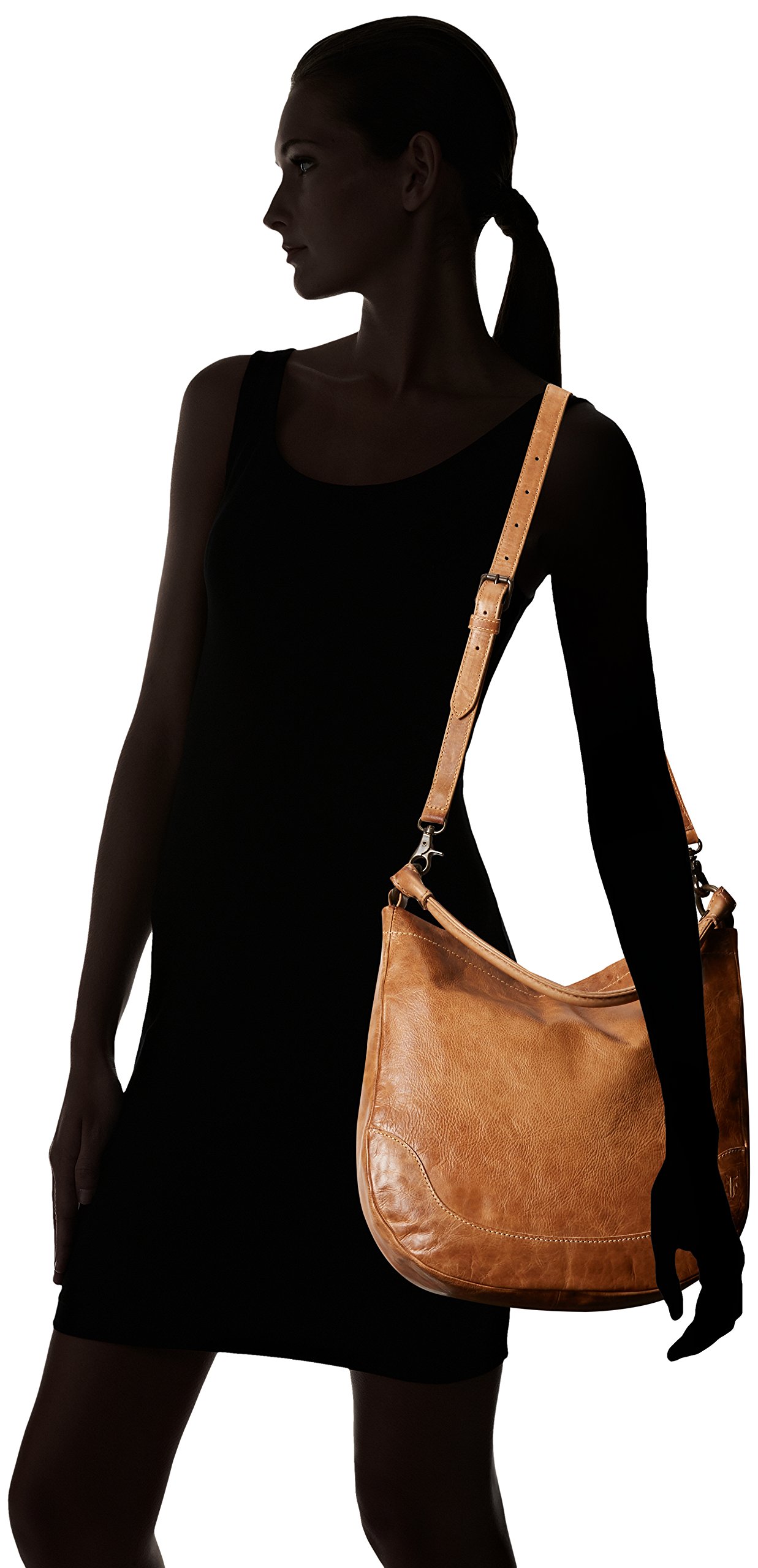 Frye Women's Hobo Handbags - Genuine Leather Crossbody Purse for Everyday Use | Stylish & Durable Shoulder Bag for Work, Travel & Casual Outings