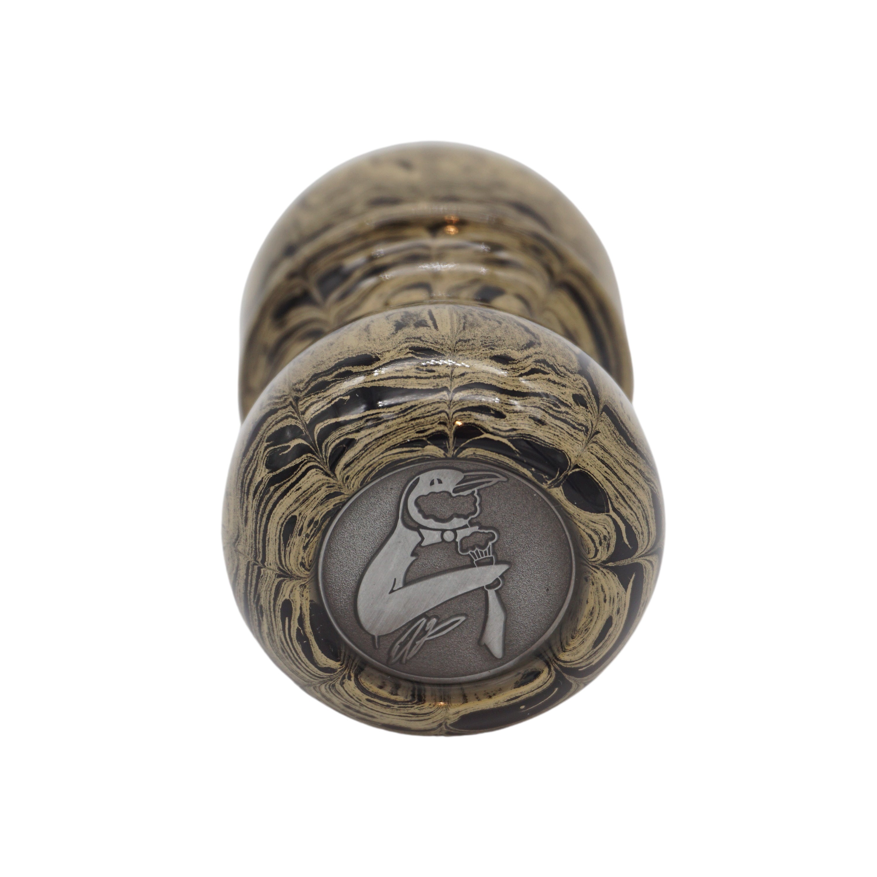 Premium Sand Ebonite Handcrafted Shaving Brush Handle - Fits 24mm & 26mm Knots - Perfect for Wet Shaving & Barber Shop Grooming
