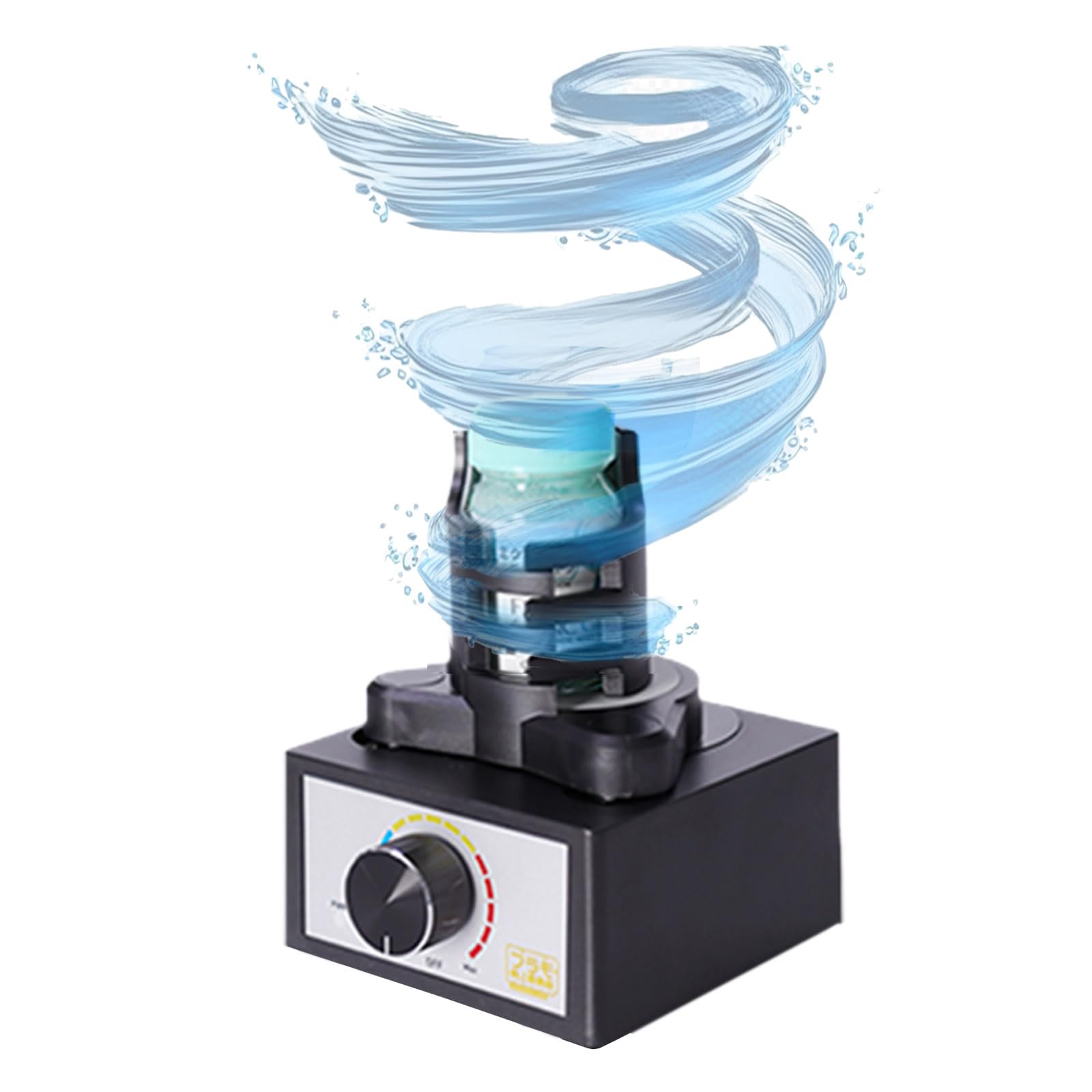 2400RPM Vortex Mixer - High Speed Paint Shaker for 100ML Bottles, Adjustable Speed for Acrylic Paints, Nail Polish, Pigments & Lab Tubes | Perfect for Artists, DIY Nails & Science Experiments