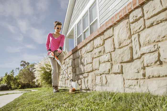 STIHL FSA 45 Cordless String Trimmer - 18V Lithium-Ion Battery Powered Lawn Edger & Weed Wacker - Perfect for Yard Maintenance, Landscaping & Garden Care
