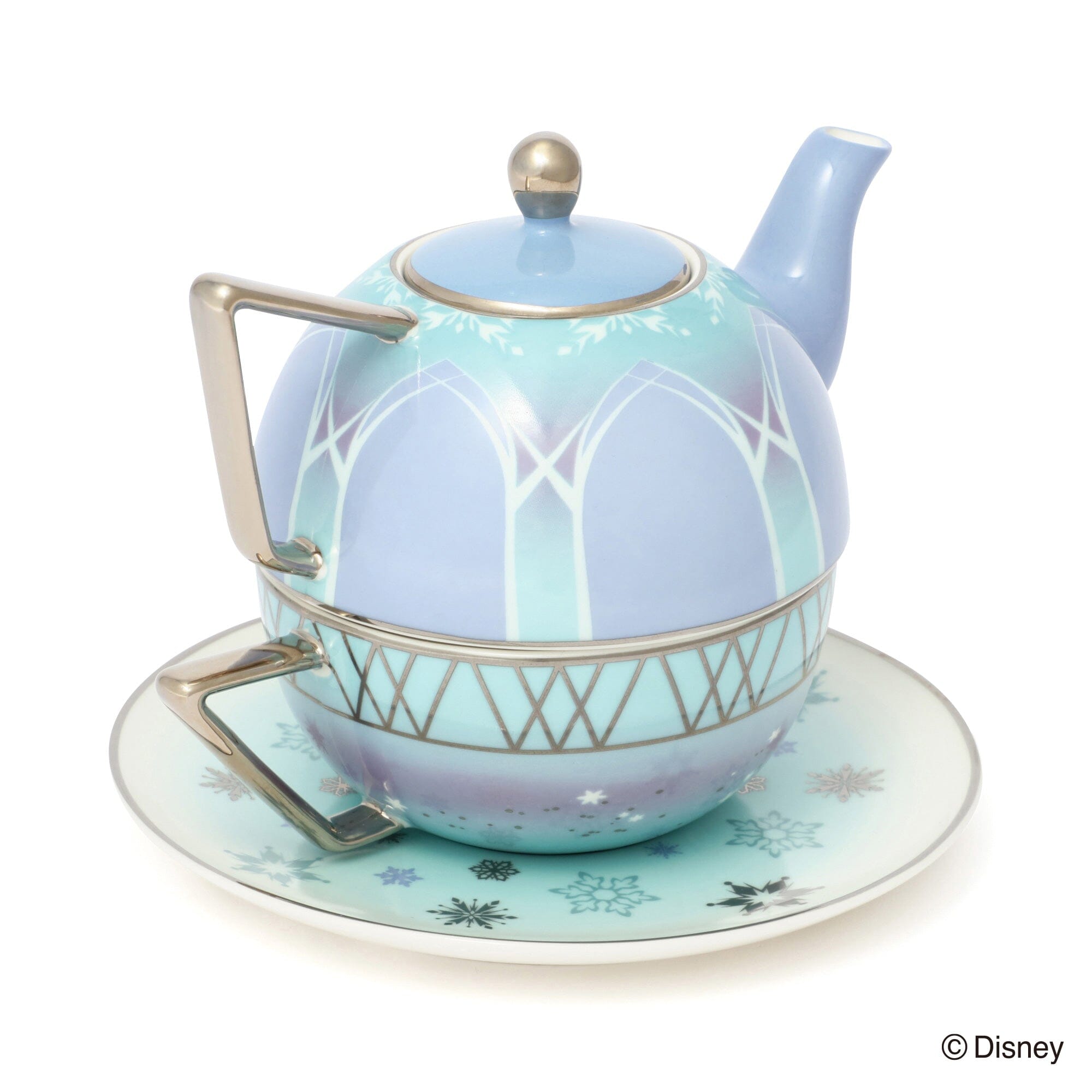 Disney Frozen Magic of Chemistry Tea Set for One - Perfect for Kids' Tea Parties, Birthday Gifts & Disney Collectors