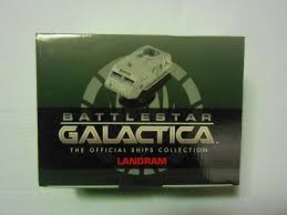 Battle Star Galactica Official Landram Ship Model - Collectible Replica from The Official Ships Collection | Perfect for Sci-Fi Fans, Display & Gift Giving