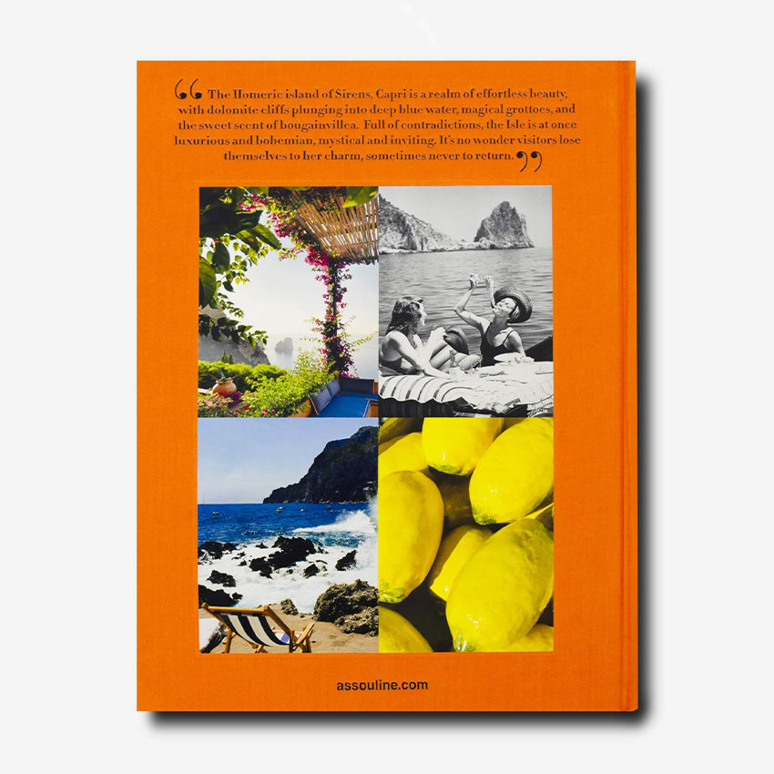 Assouline Capri Dolce Vita - Luxury Coffee Table Book | Perfect for Home Decor, Gifts & Travel Inspiration