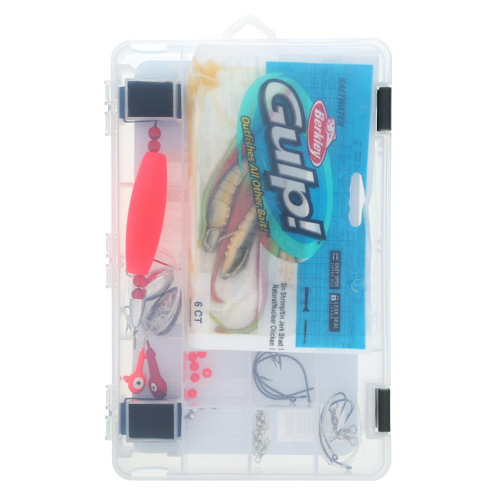 Catch More Fish® Redfish Trout Fishing Kit - Complete Saltwater & Freshwater Fishing Gear Set for Redfish, Trout & Bass - Perfect for Beach, Lake & River Fishing Adventures
