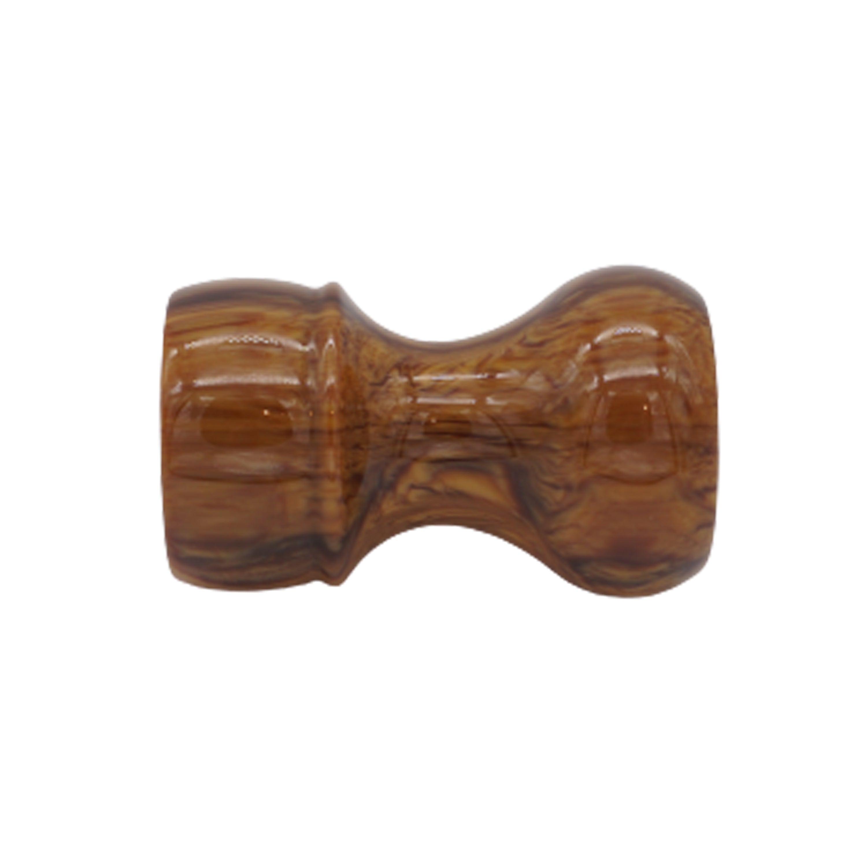 Premium Briar Wood Handcrafted Shaving Brush Handle - Fits 24mm & 26mm Knots - Perfect for Wet Shaving & Grooming Rituals - Luxury Men's Shaving Accessory