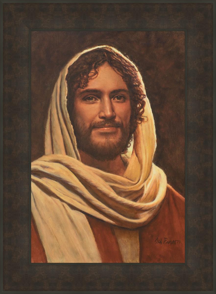 Emmanuel By Del Parson - Premium Religious Wall Art for Home & Church Decor - Perfect for Living Rooms, Bedrooms & Worship Spaces