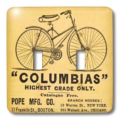 3D Rose Columbia's Only Bike Ad Toggle Switch - Durable On/Off Switch for Motorcycles, Bikes & DIY Projects - Perfect for Custom Bike Builds & Electrical Controls