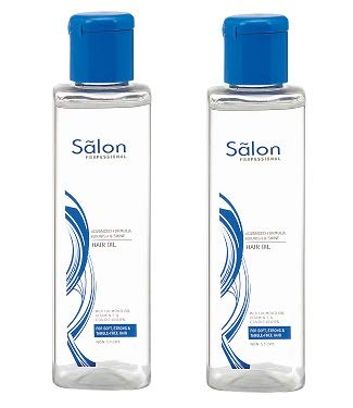 Modicare Salon Professional Nourish & Shine Hair Oil with Almond Oil, Vitamin E & Conditioner - 100ml (Pack of 2) - Hydrating Treatment for Dry, Damaged Hair - Perfect for Daily Hair Care & Styling