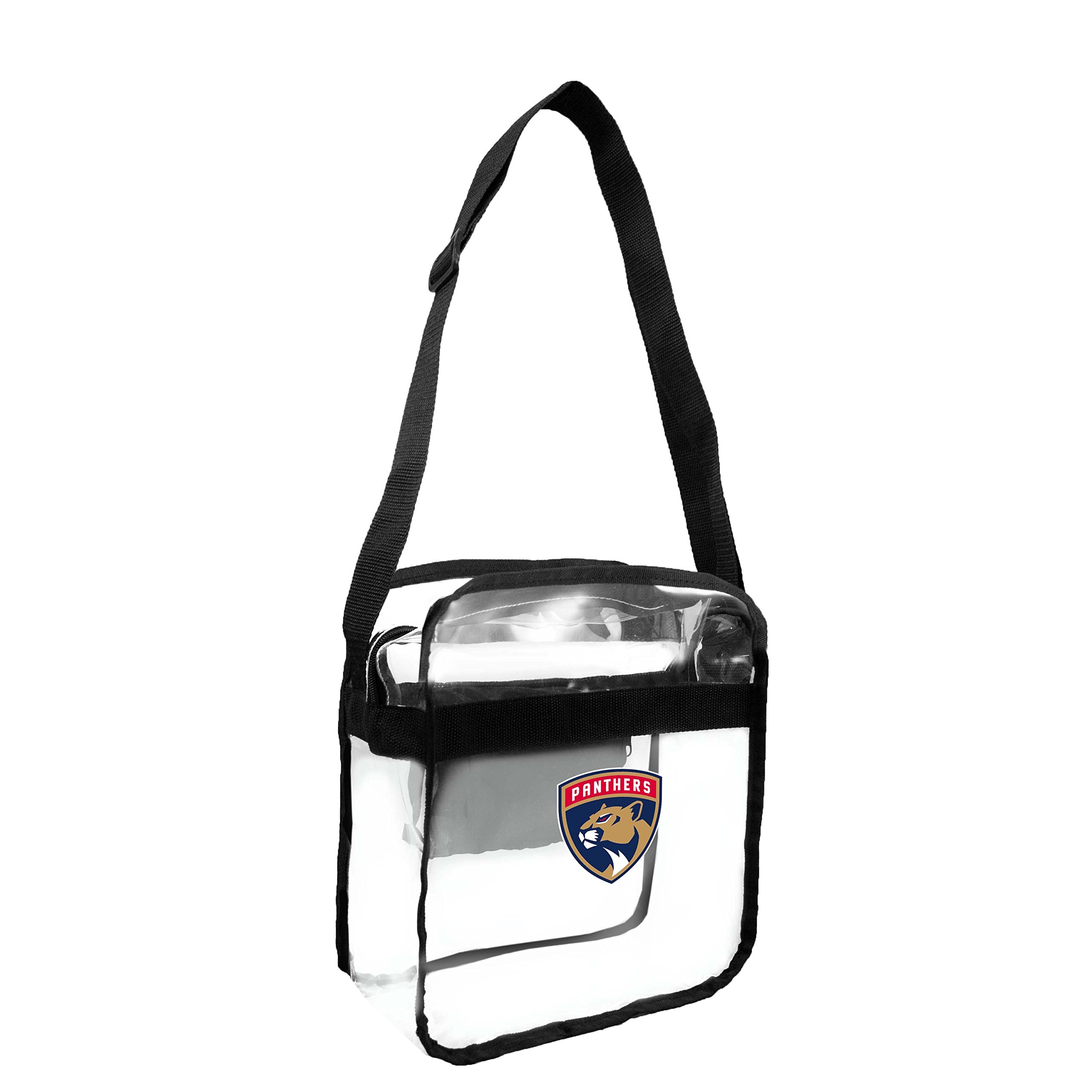 Littlearth NHL Clear Crossbody Bag for Women & Men - Approved Stadium Purse for Hockey Games, Concerts & Events - Secure & Stylish Carryall with Adjustable Strap
