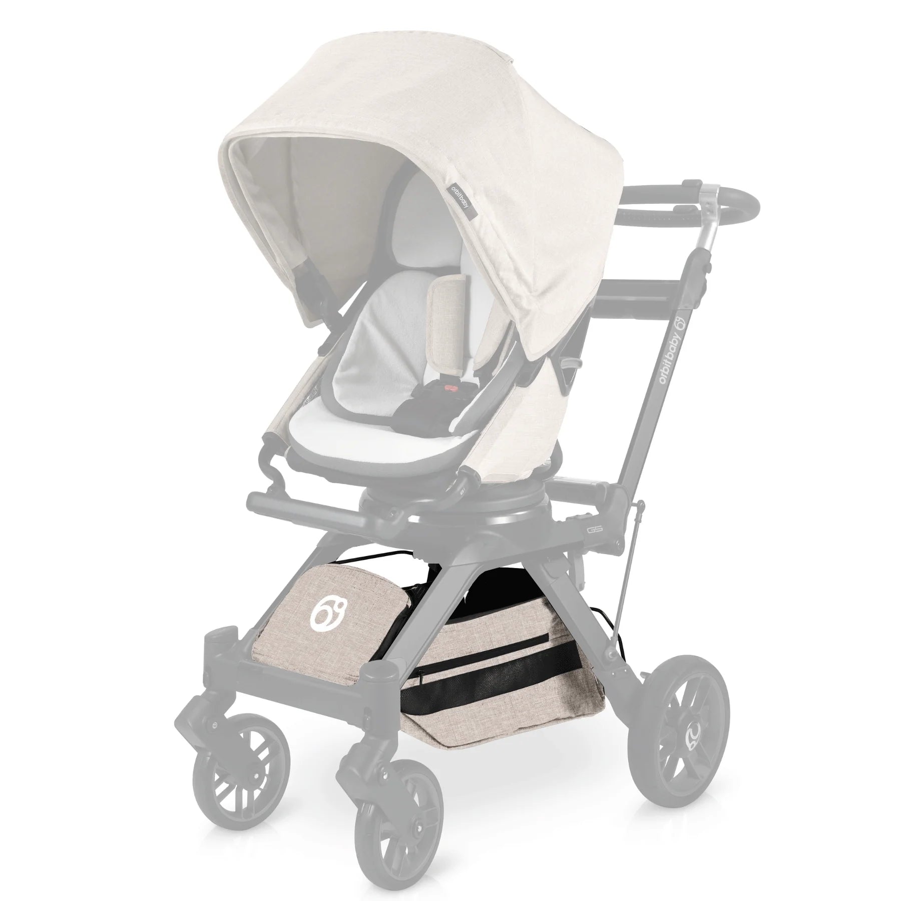 Orbit Baby G5 Cargo Basket - Premium Stroller Accessory for Diaper Bags & Essentials | Perfect for Shopping, Travel & Everyday Use