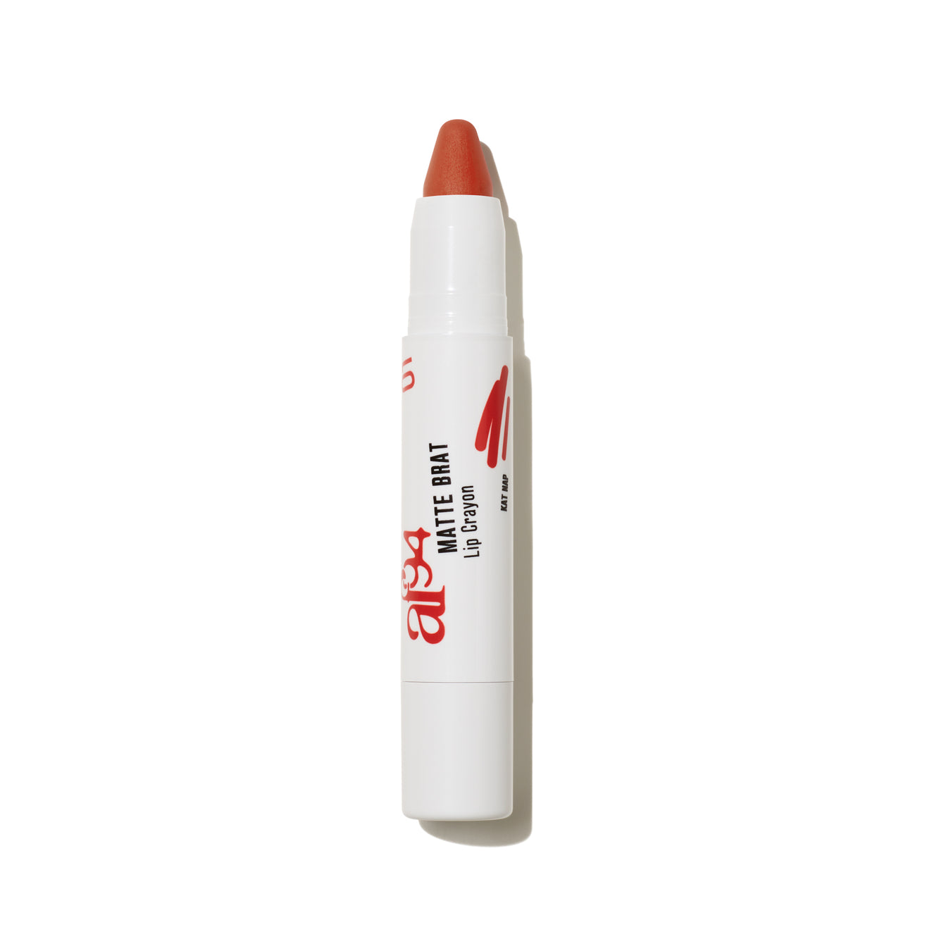 Matte Brat Long Lasting Lip Crayon - Kat Nap Hydrating Matte Lipstick, Vegan & Cruelty Free Makeup for Women | Perfect for Daily Wear, Date Night & Special Occasions