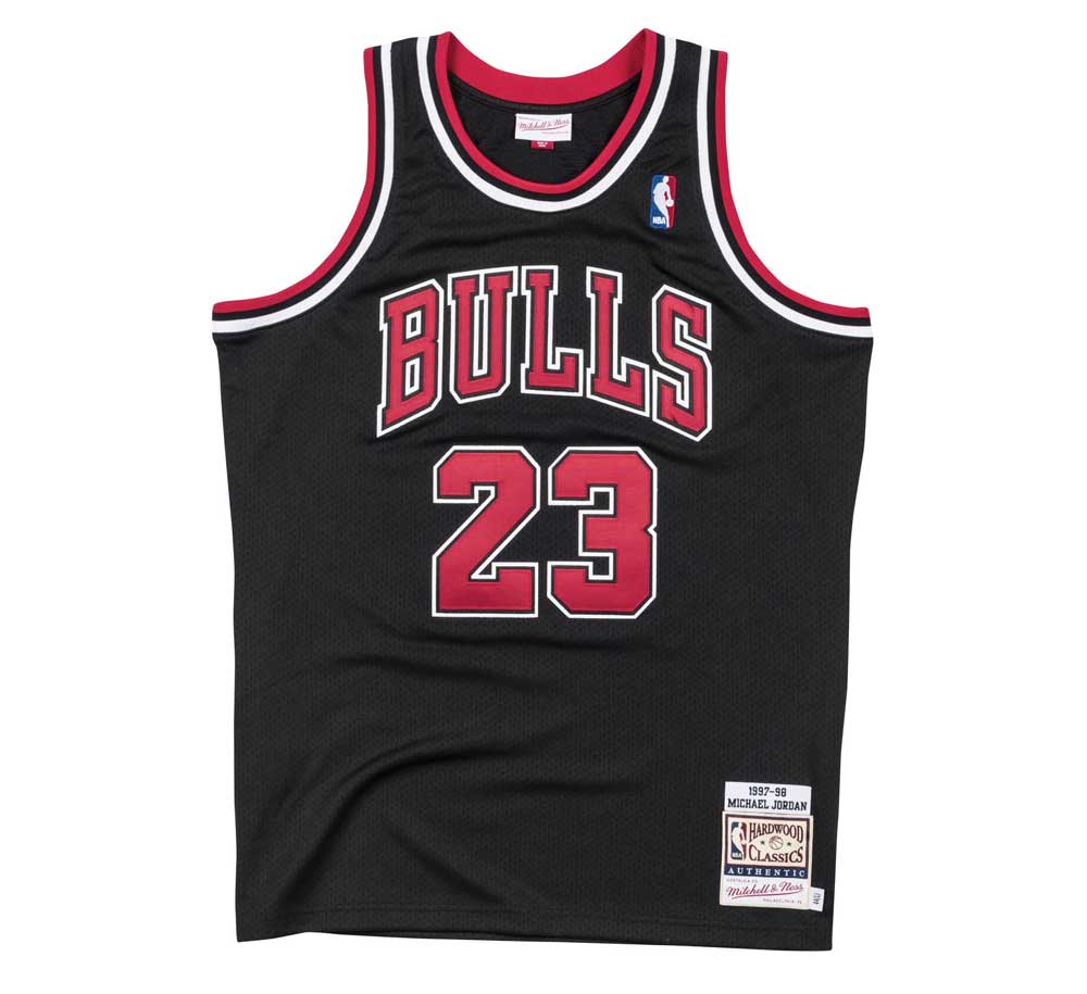 Authentic Chicago Bulls Alternate 1997-98 Michael Jordan Jersey - Perfect for NBA Fans, Collectors & Game Day Outfits