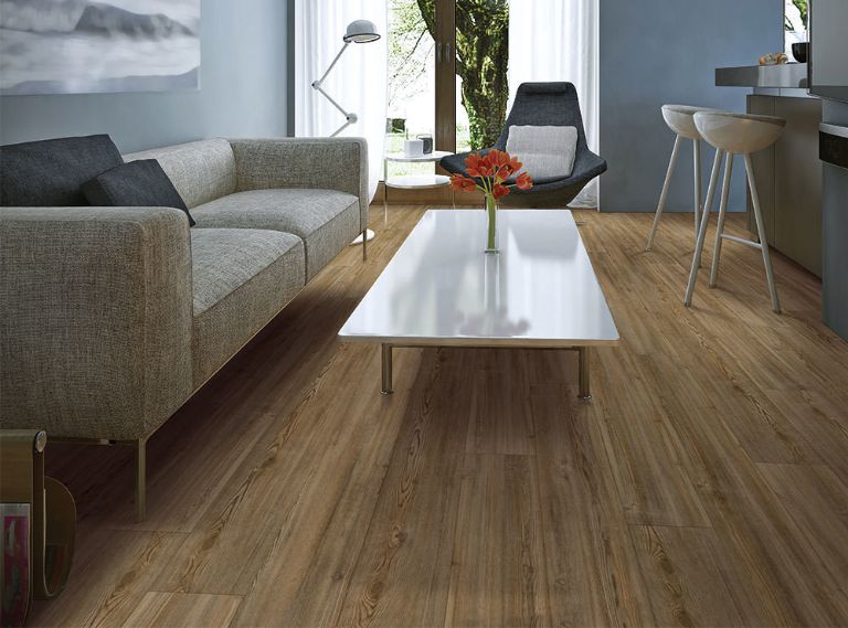 Coretec Plus Premium Luxury Vinyl Plank Flooring - Waterproof, Scratch-Resistant, Durable - Perfect for Living Rooms, Bedrooms & Kitchens