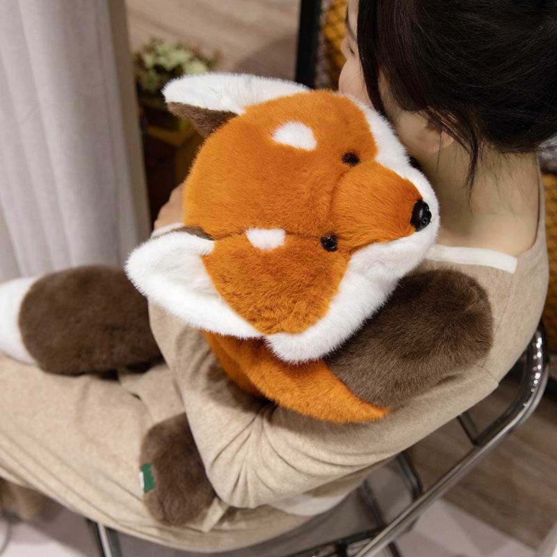Foksi: Adorable Kawaii Fox Plushie - Soft Stuffed Animal Toy for Kids & Adults | Perfect for Cuddling, Home Decor, and Gift Giving